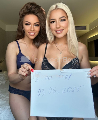 Photo escort girl DUO  Angel: the best escort service