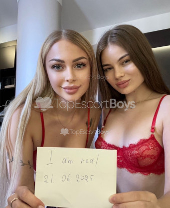 Photo escort girl SEXY DUO Angel: the best escort service